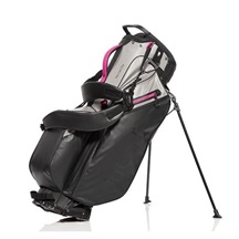 JuCad Bag 3in1 Pro Dry Cartbag, schwarz/grau/rosa