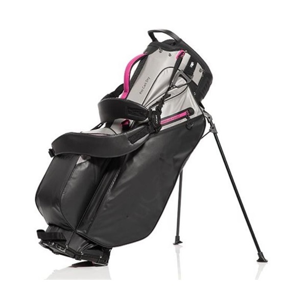 JuCad Bag 3in1 Pro Dry Cartbag, schwarz/grau/rosa