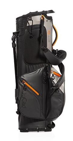 JuCad Bag 3in1 Pro Dry Cartbag, schwarz/grau/orange