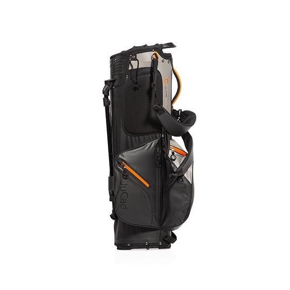 JuCad Bag 3in1 Pro Dry Cartbag, schwarz/grau/orange