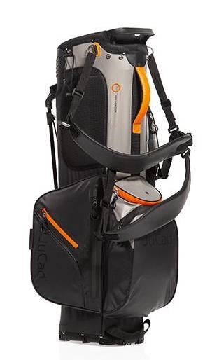 JuCad Bag 3in1 Pro Dry Cartbag, schwarz/grau/orange