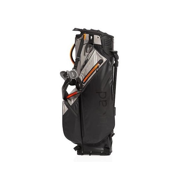 JuCad Bag 3in1 Pro Dry Cartbag, schwarz/grau/orange