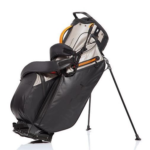 JuCad Bag 3in1 Pro Dry Cartbag, schwarz/grau/orange