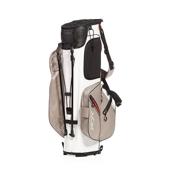 JuCad Bag 3in1 Pro Dry Cartbag, weiss/grau/rot