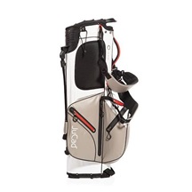 JuCad Bag 3in1 Pro Dry Cartbag, weiss/grau/rot