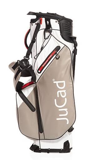 JuCad Bag 3in1 Pro Dry Cartbag, weiss/grau/rot