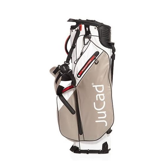 JuCad Bag 3in1 Pro Dry Cartbag, weiss/grau/rot