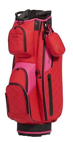 JuCad First Class Cartbag, rot/rosa