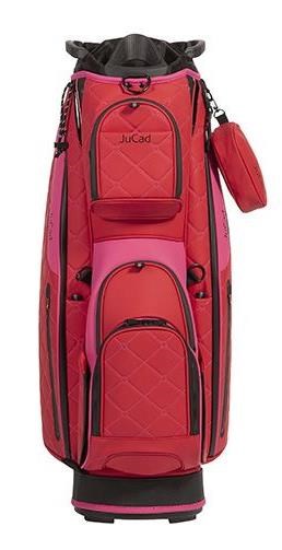JuCad First Class Cartbag, rot/rosa