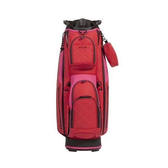 JuCad First Class Cartbag, rot/rosa