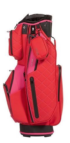 JuCad First Class Cartbag, rot/rosa
