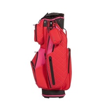 JuCad First Class Cartbag, rot/rosa