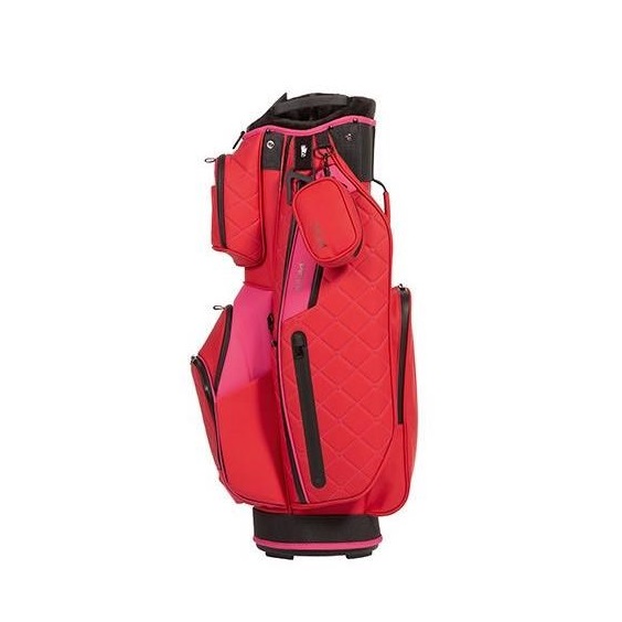 JuCad First Class Cartbag, rot/rosa