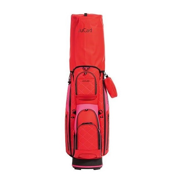 JuCad First Class Cartbag, rot/rosa