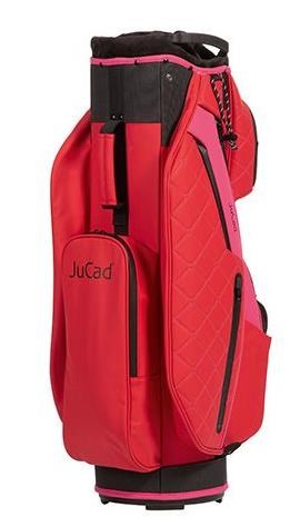 JuCad First Class Cartbag, rot/rosa
