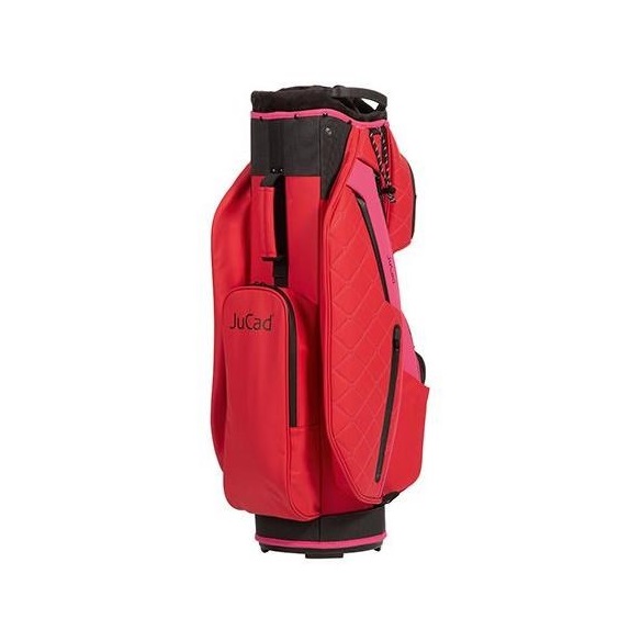 JuCad First Class Cartbag, rot/rosa