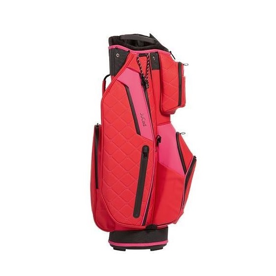 JuCad First Class Cartbag, rot/rosa