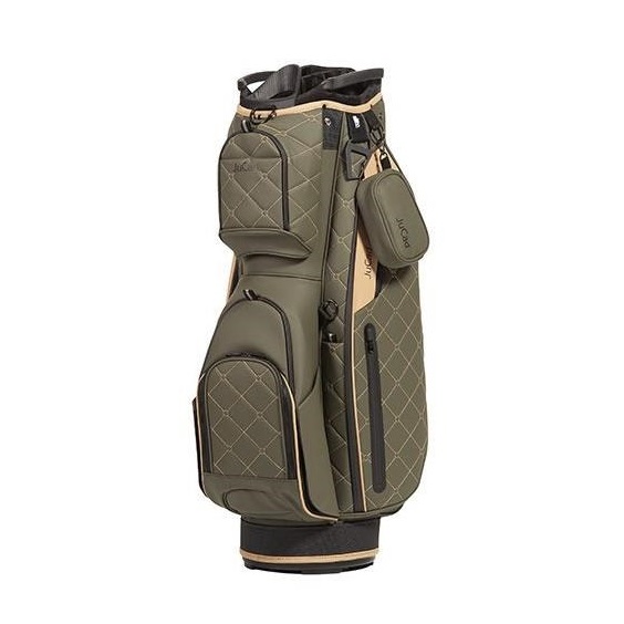 JuCad First Class Cartbag, dark green/beige