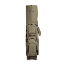 JuCad First Class Cartbag, dark green/beige