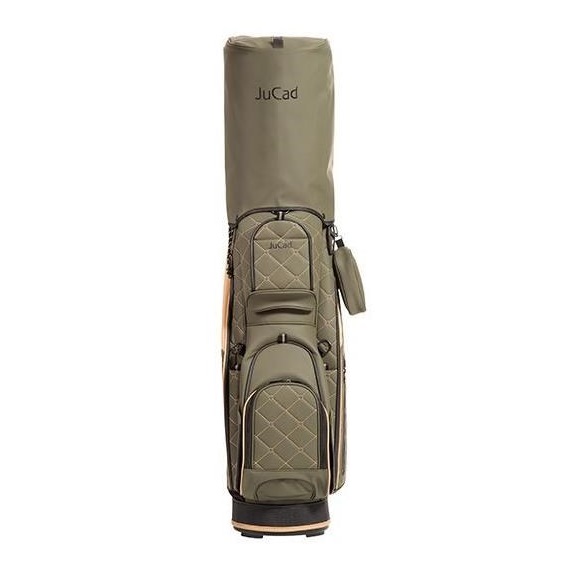 JuCad First Class Cartbag, dark green/beige