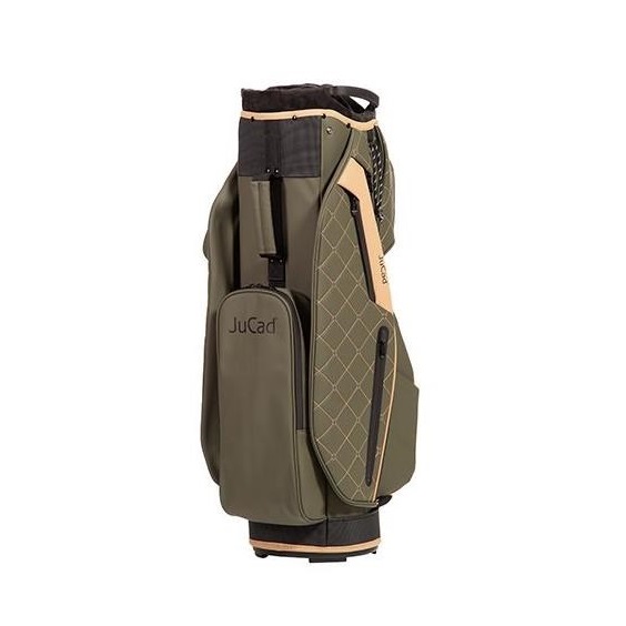 JuCad First Class Cartbag, dark green/beige