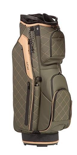 JuCad First Class Cartbag, dark green/beige
