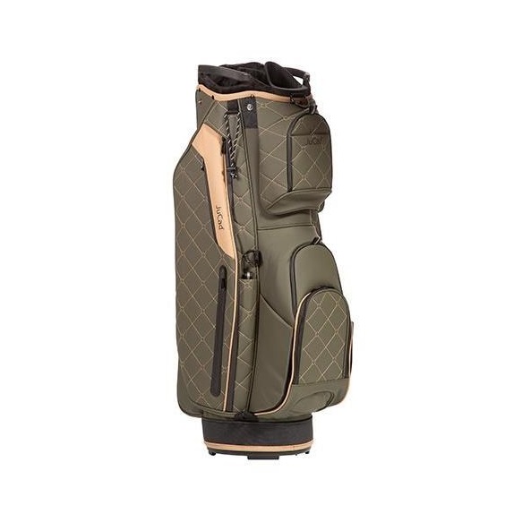 JuCad First Class Cartbag, dark green/beige