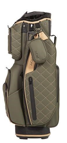 JuCad First Class Cartbag, dark green/beige