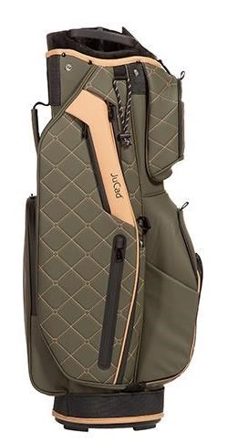 JuCad First Class Cartbag, dark green/beige