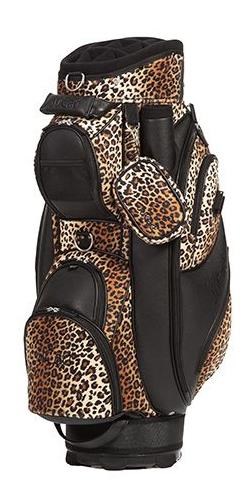 JuCad Sportine Cartbag, schwarz/leopard