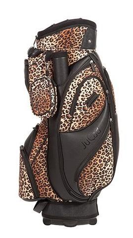 JuCad Sportine Cartbag, schwarz/leopard