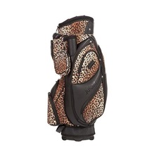 JuCad Sportine Cartbag, schwarz/leopard