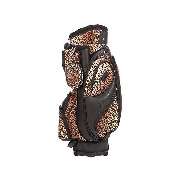 JuCad Sportine Cartbag, schwarz/leopard