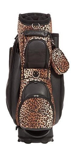 JuCad Sportine Cartbag, schwarz/leopard
