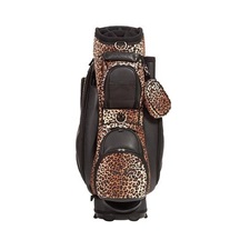JuCad Sportine Cartbag, schwarz/leopard