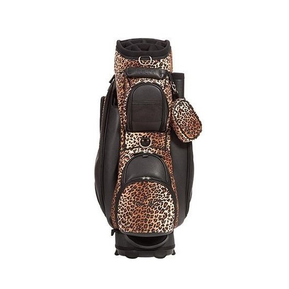 JuCad Sportine Cartbag, schwarz/leopard