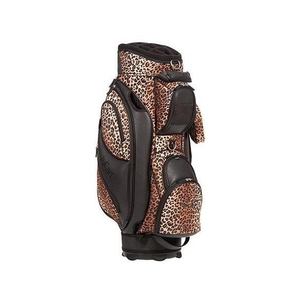 JuCad Sportine Cartbag, schwarz/leopard
