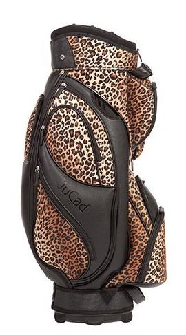 JuCad Sportine Cartbag, schwarz/leopard