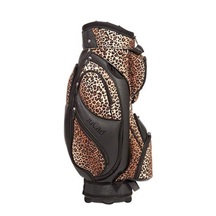 JuCad Sportine Cartbag, schwarz/leopard