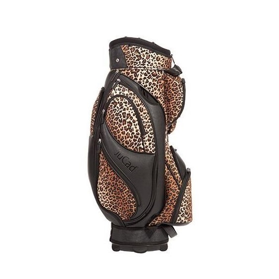 JuCad Sportine Cartbag, schwarz/leopard