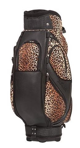 JuCad Sportine Cartbag, schwarz/leopard