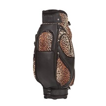 JuCad Sportine Cartbag, schwarz/leopard