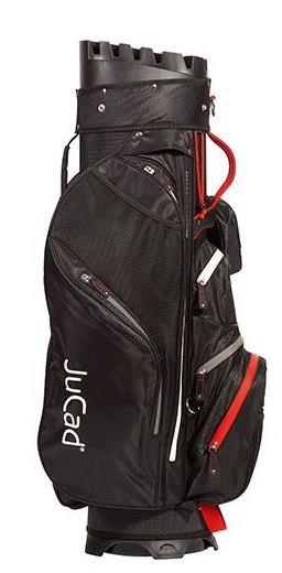 JuCad Manager Waterstop Cartbag, schwarz/grau/rot
