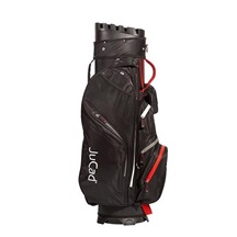 JuCad Manager Waterstop Cartbag, schwarz/grau/rot