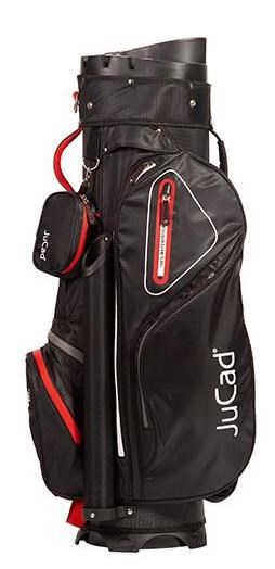 JuCad Manager Waterstop Cartbag, schwarz/grau/rot