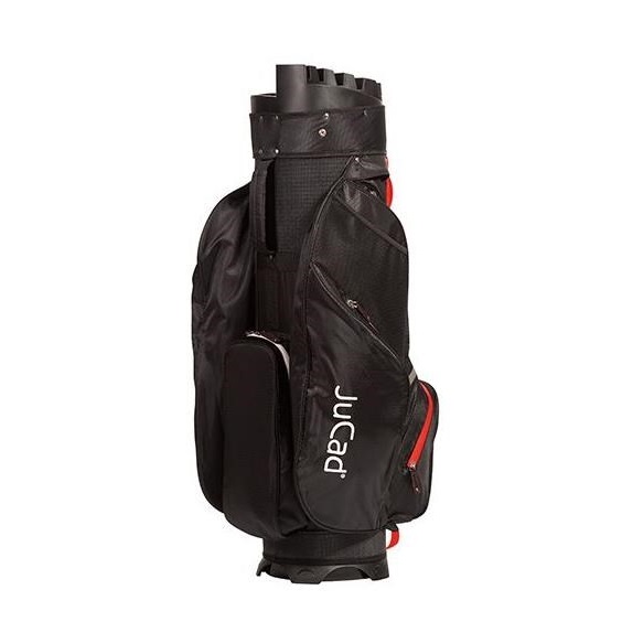 JuCad Manager Waterstop Cartbag, schwarz/grau/rot