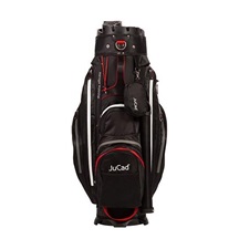 JuCad Manager Waterstop Cartbag, schwarz/grau/rot