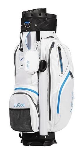JuCad Manager Waterstop Cartbag, weiss/grau