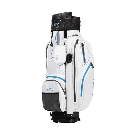 JuCad Manager Waterstop Cartbag, weiss/grau