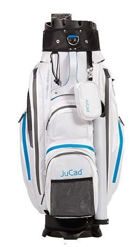 JuCad Manager Waterstop Cartbag, weiss/grau